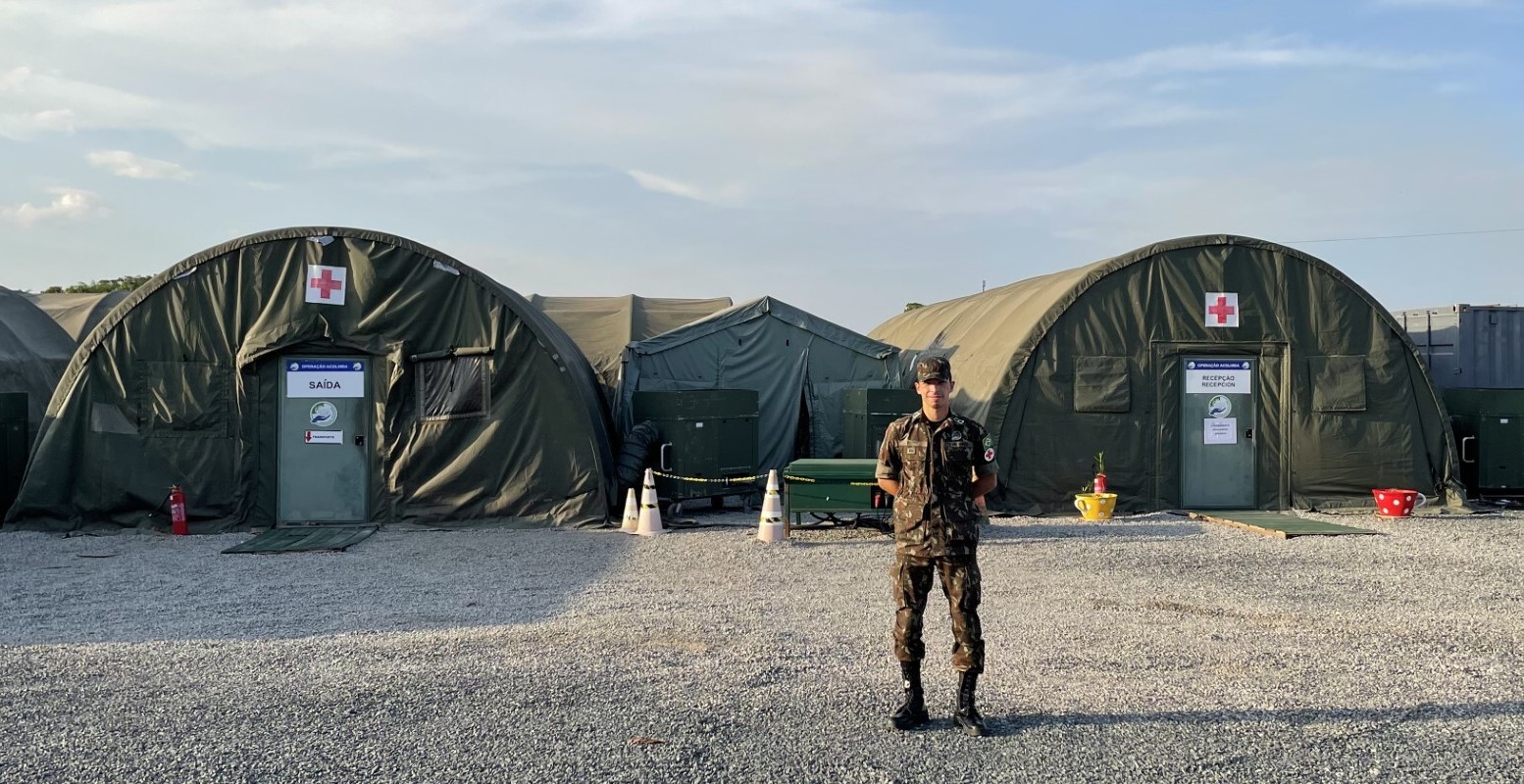 Dr. Frederico no Exército Brasileiro
